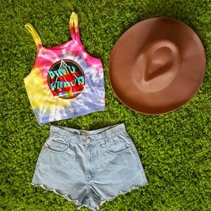 Pink Floyd Tie Dye Tank